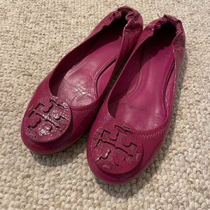 Magenta Tory Burch Flats